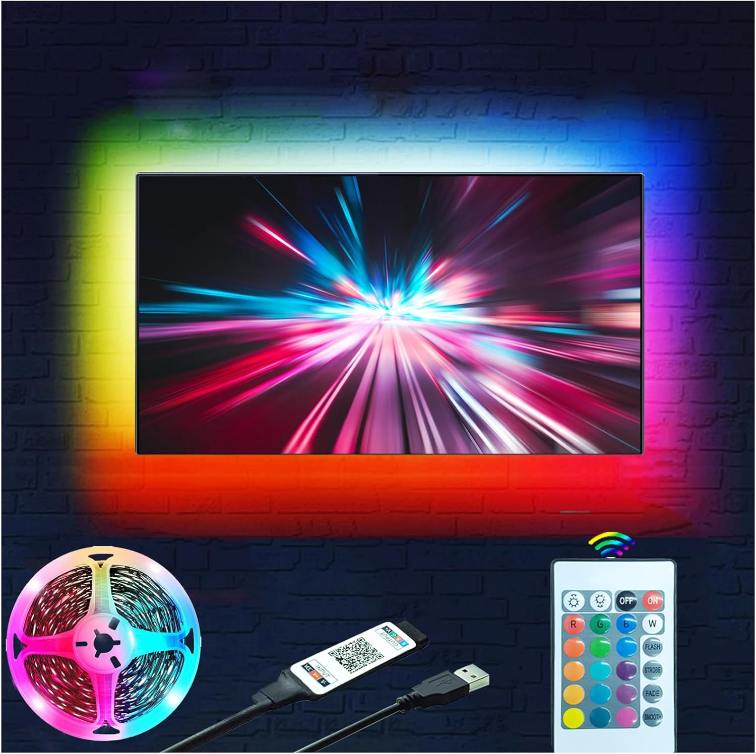 Miniatura 4 de Tira LED RGB Bluetooth De 5M