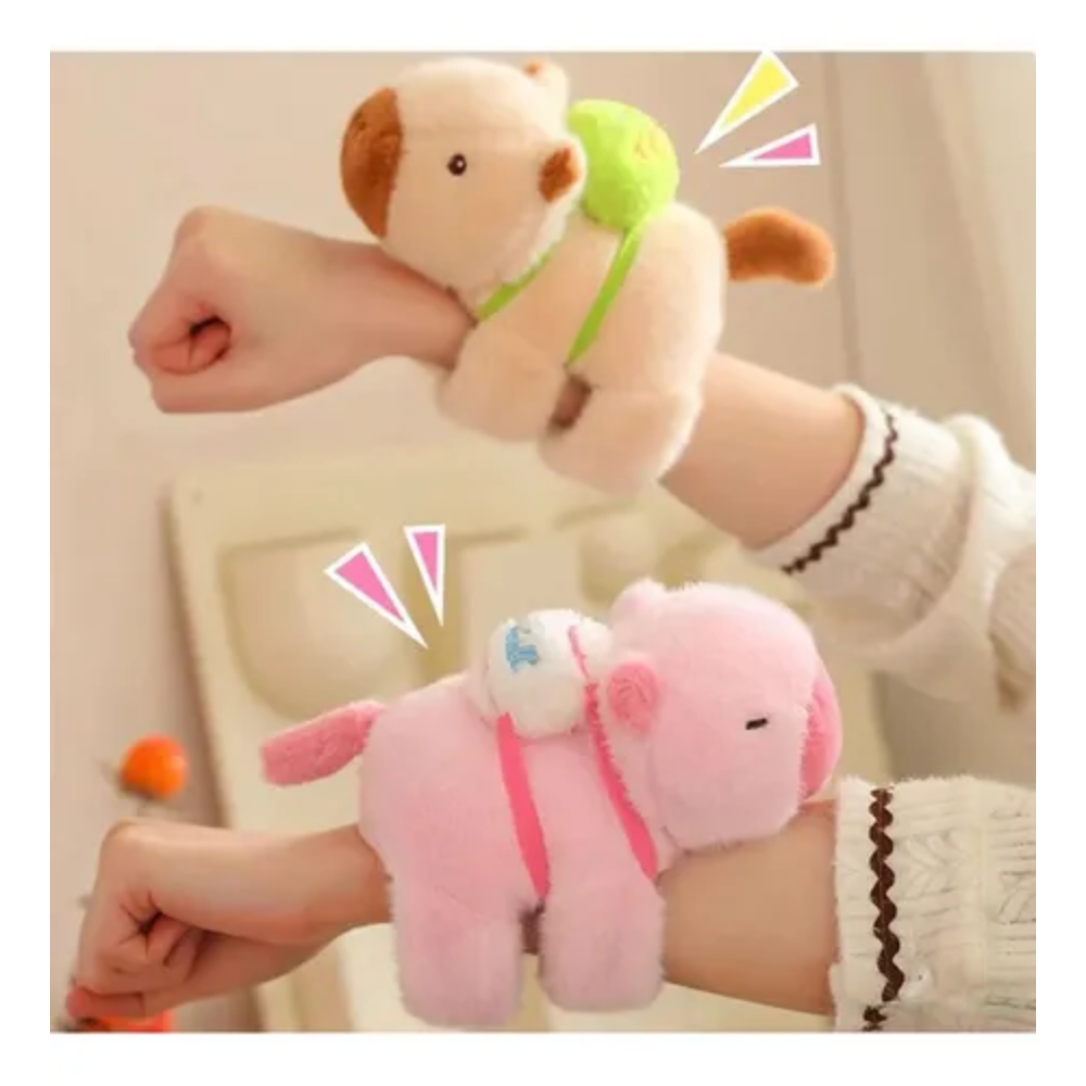 ¡Descubre la Pulsera Capibara Peluche! 🐾