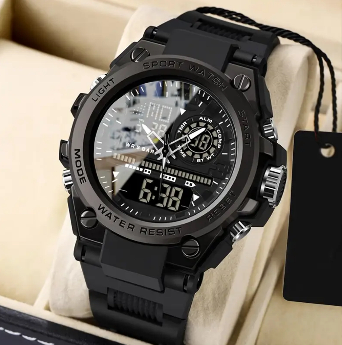 Vista 3 de NUEVO RELOJ SPORTWATCH TAURUS - COLOR: PLATEADO