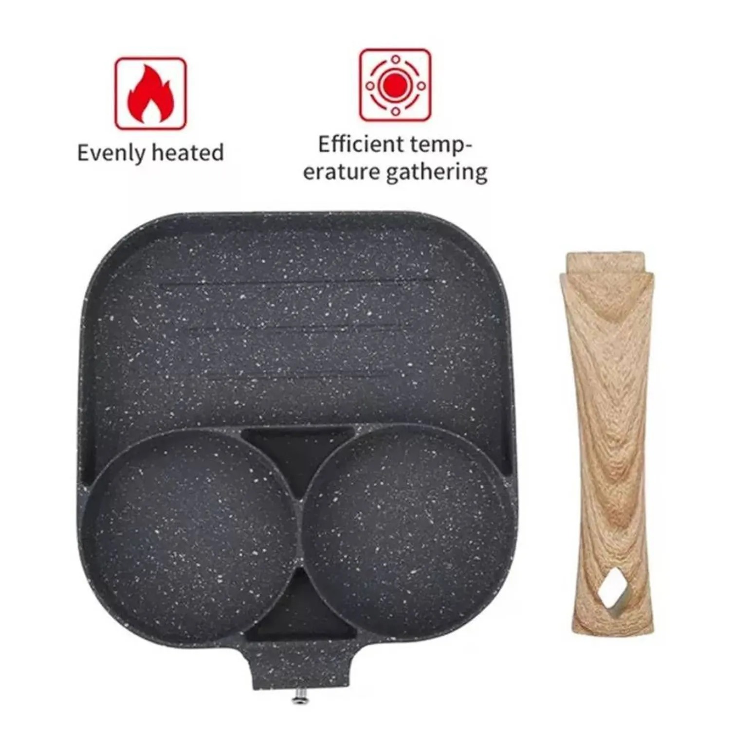 Miniatura 4 de Sarten Antiadherente Multifuncional 3 En