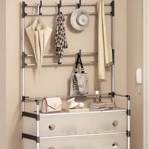 Miniatura 2 de Perchero Multifuncional Con Zapatero Met