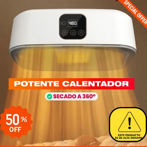 Miniatura 6 de Secadora Ropa Eléctrica Portátil Elimina