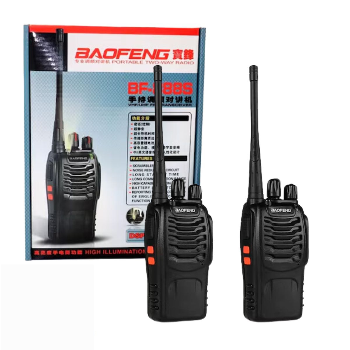 RADIOS DE COMUNICACION BAOFENG BF 888 X2
