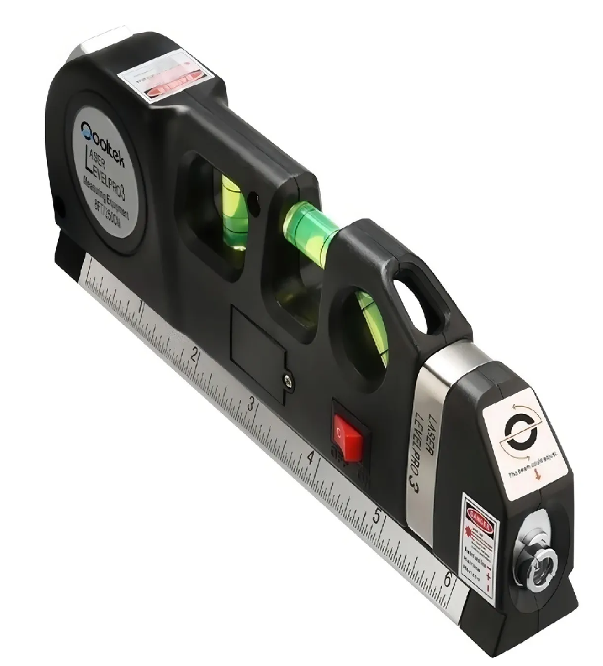 Cinta métrica laser 3 burbujas