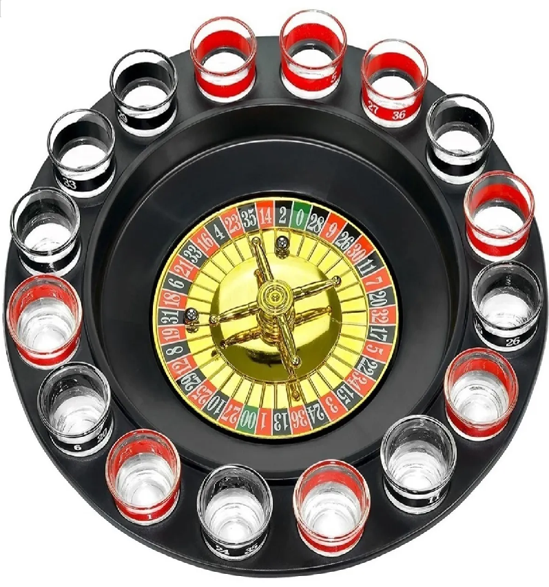 Miniatura 2 de Ruleta De Tragos Con Copas Jugar Casino