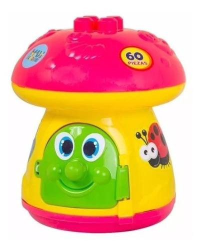 Hongo Didactico Armable con 60 Piezas