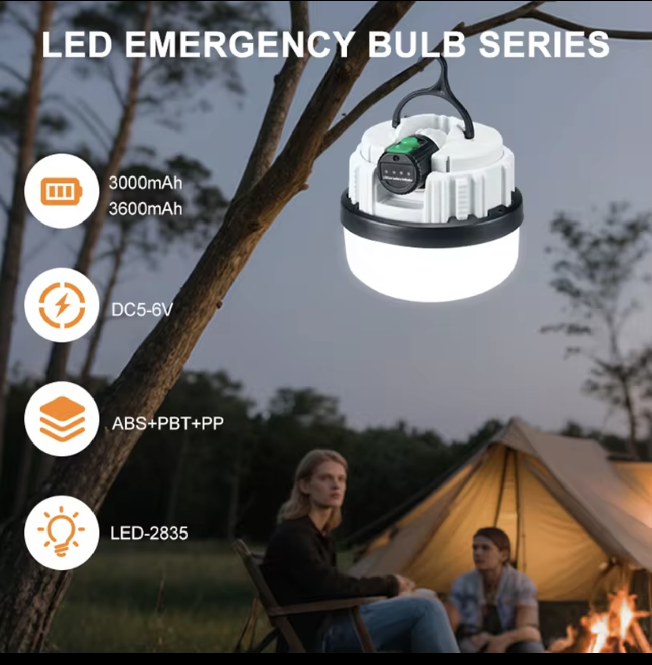 Miniatura 3 de Bombillo Recargable 40w