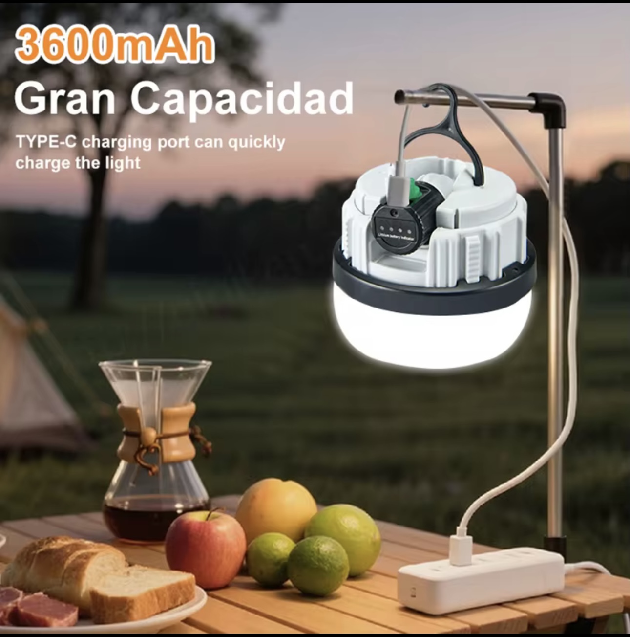 Miniatura 2 de Bombillo Recargable 50w