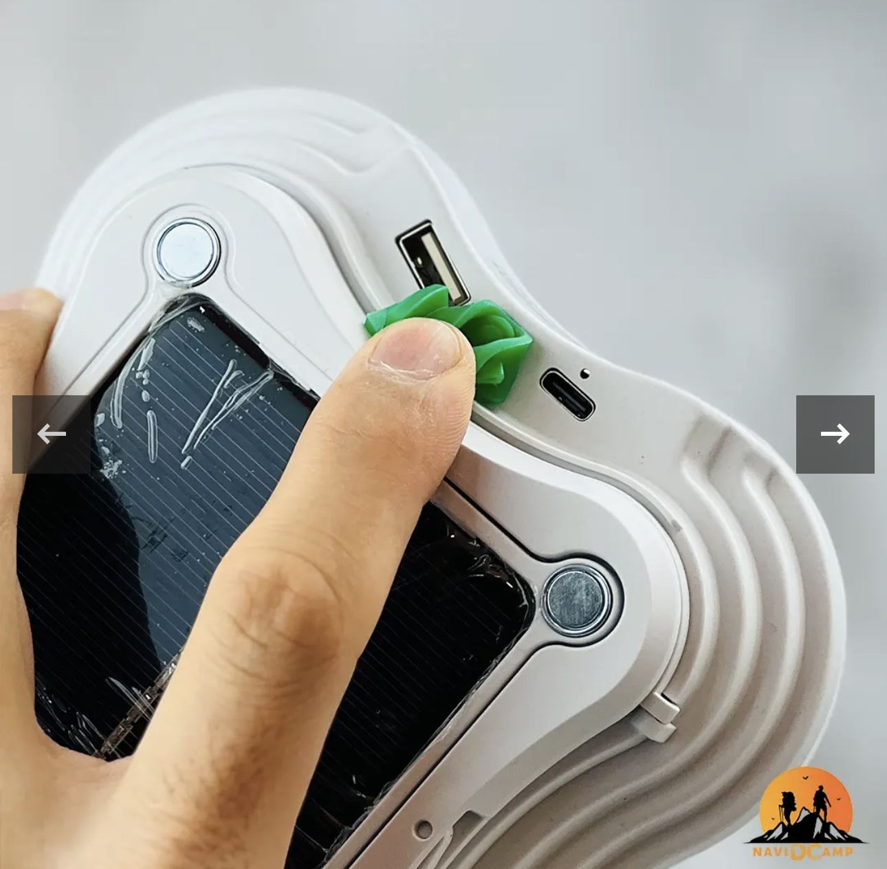 Miniatura 5 de Lámpara Led 100w panel solar