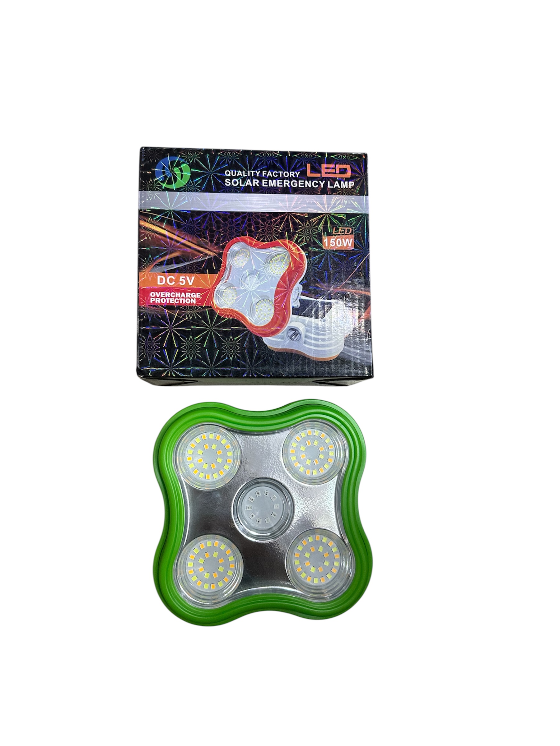 Lámpara solar Led 150 W panel solar