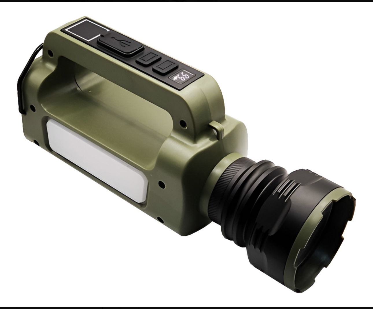 Miniatura 3 de Linterna solar flash luz roja