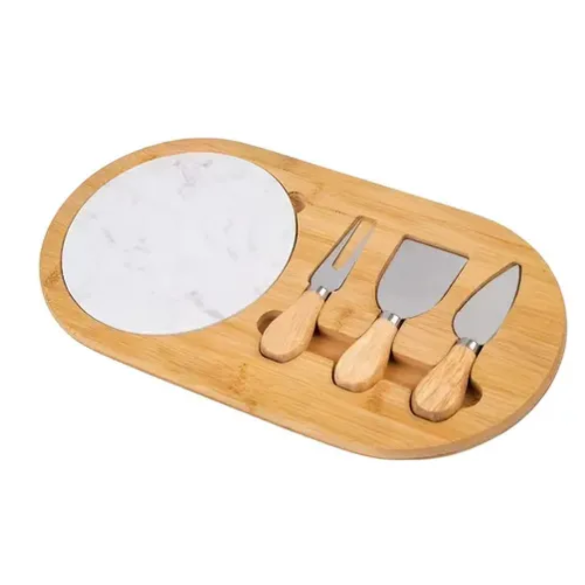 Miniatura 2 de Tabla De Queso Con Kit De Cuchillo