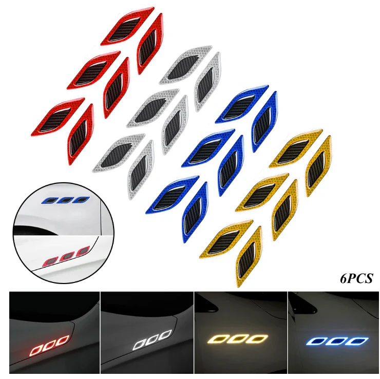 ADHESIVO REFELECTIVO PARA CARROS - COLOR: PLATEADO