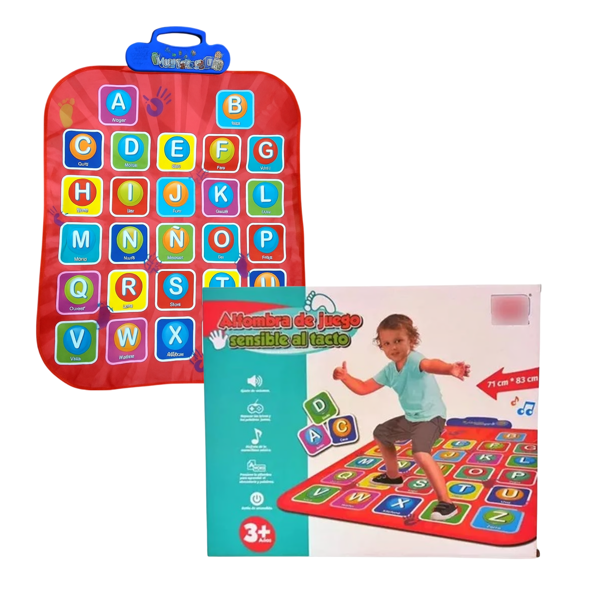 🌟 Tapete ABC Mágico para Aprender y Jugar - ¡Diversión Didáctica para tu Niño! 🎉 2