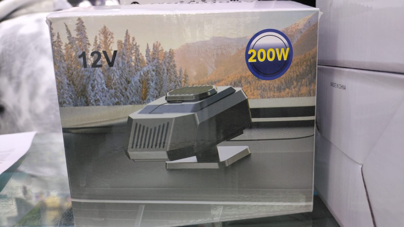 calentador para carro 12v