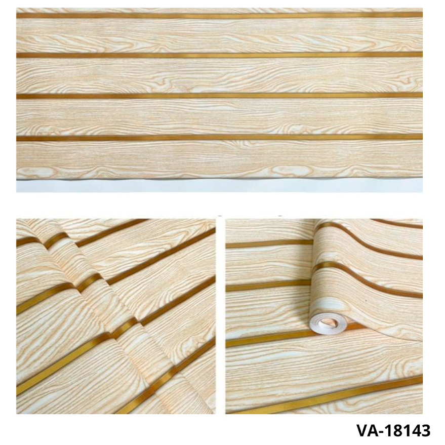 PAPEL MADERA CLARA 10MX45CM VA-18143