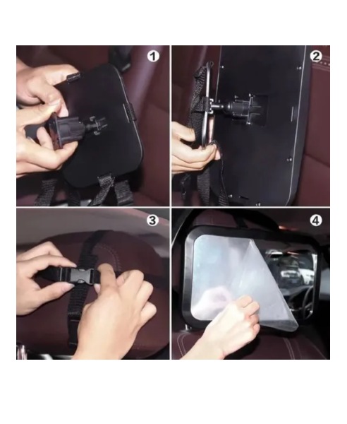 Miniatura 4 de Espejo Retrovisor Ajustable Para Auto