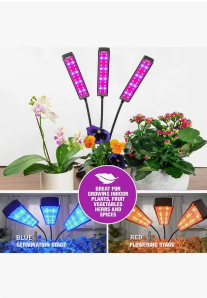 Lampara  Led Para Plantas