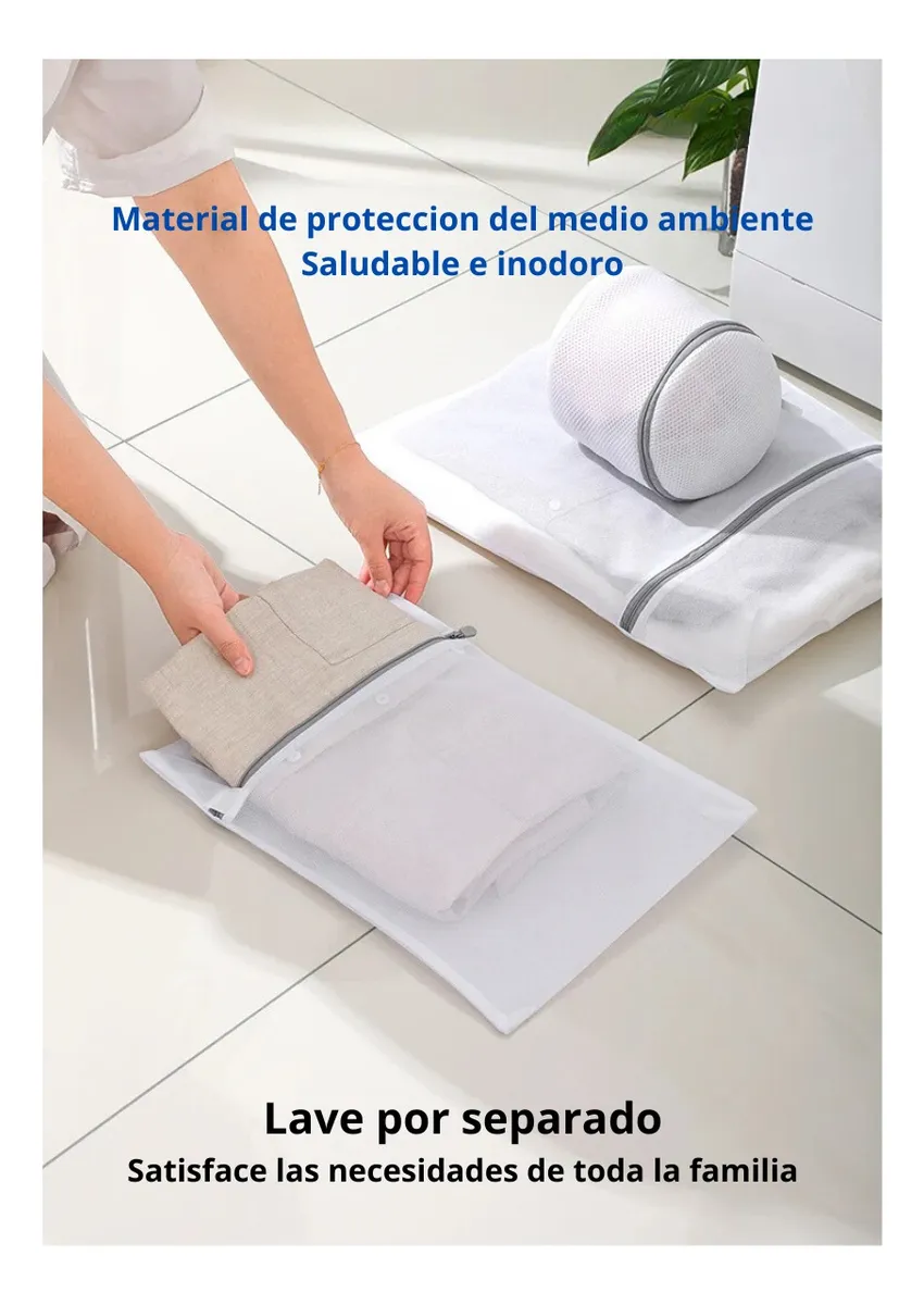Miniatura 3 de BOLSAS DE LAVANDERIA X 5 PIESAS