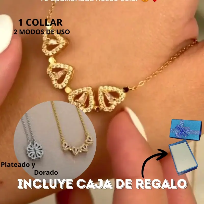 Collar Treboll Corazon Extendib +CAJAREG