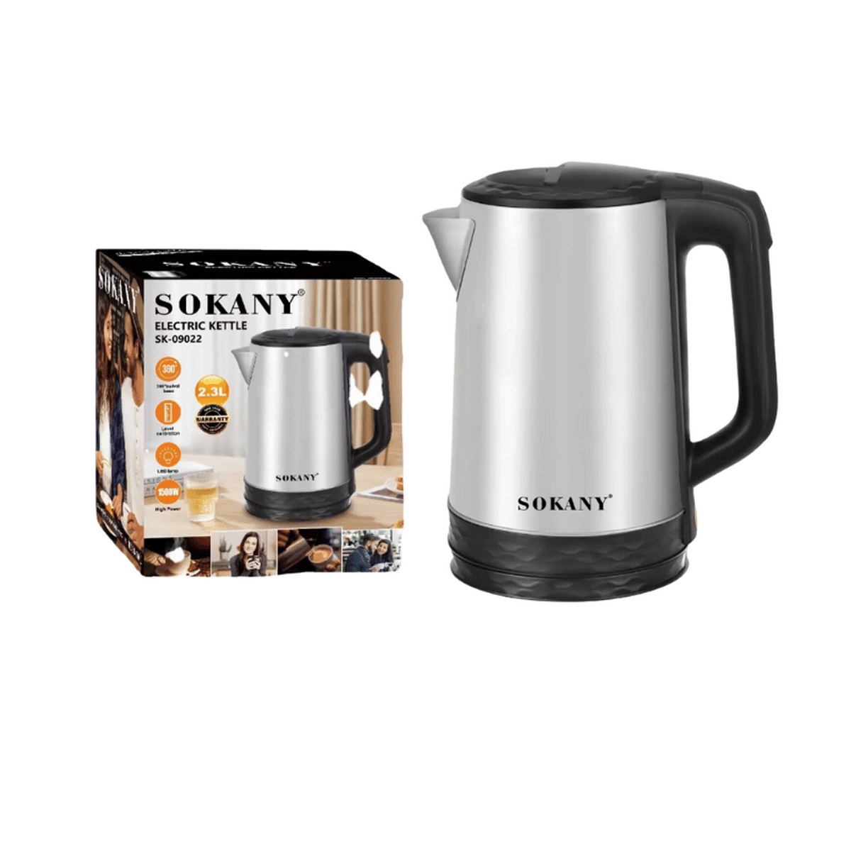 Miniatura 2 de Hervidor Eléctrico Acero Inoxidable 2.3l