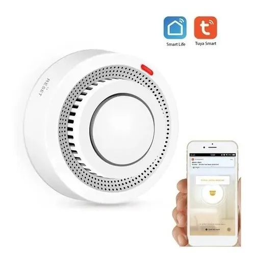 Miniatura 3 de Sensor Detector Humo Wifi Alarma Y Notif