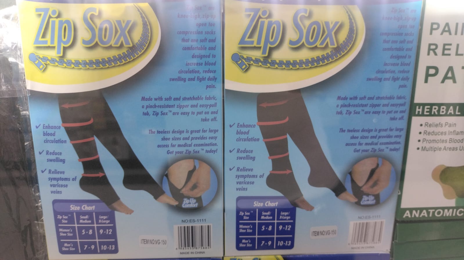 medias de compresión disponible en Yaxa Colombia