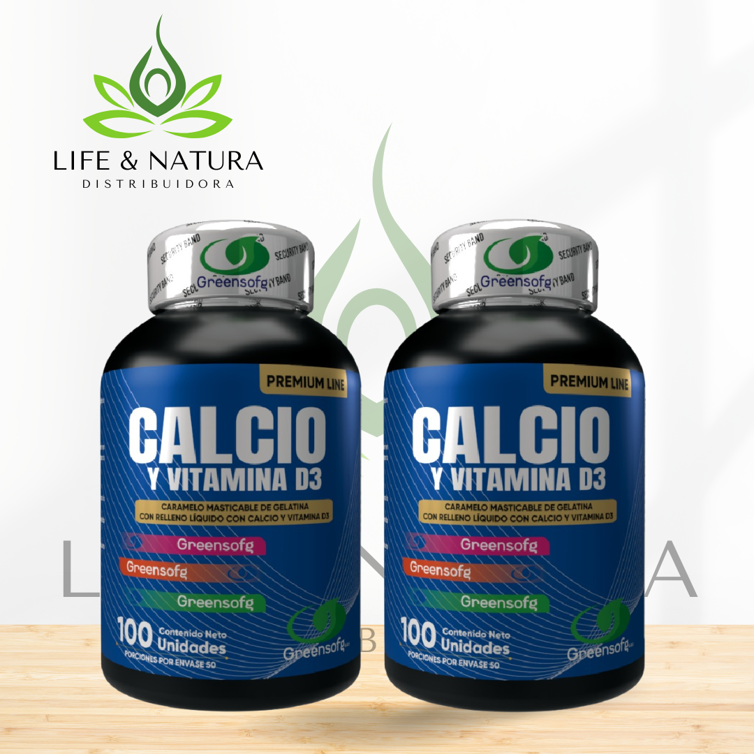 CALCIO + VITAMINA D3 X 2