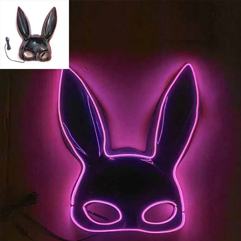 Miniatura 8 de MASCARA CONEJA PLAYBOY   CONLUZDOBLECOLO