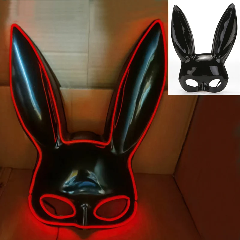 Miniatura 3 de MASCARA CONEJA PLAYBOY   CONLUZDOBLECOLO