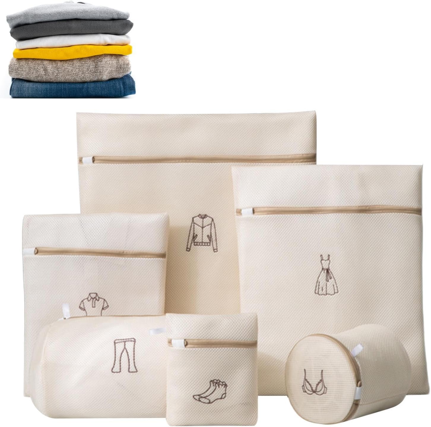 Miniatura 2 de Set De Bolsas Organizadoras De Tela