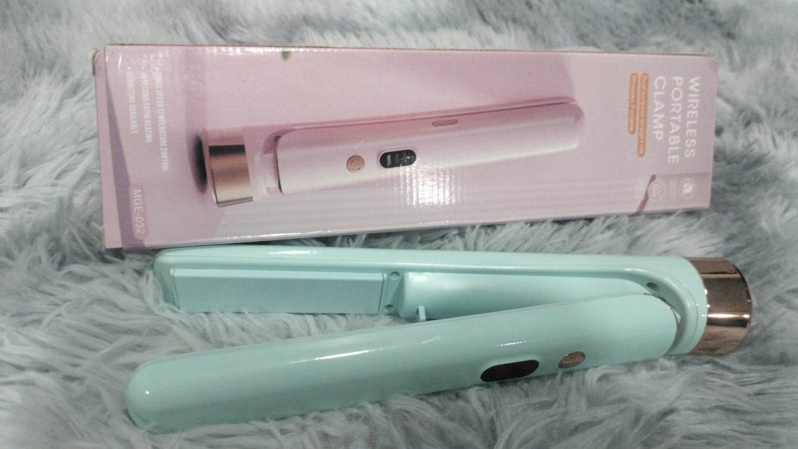 Plancha inalámbrica portátil