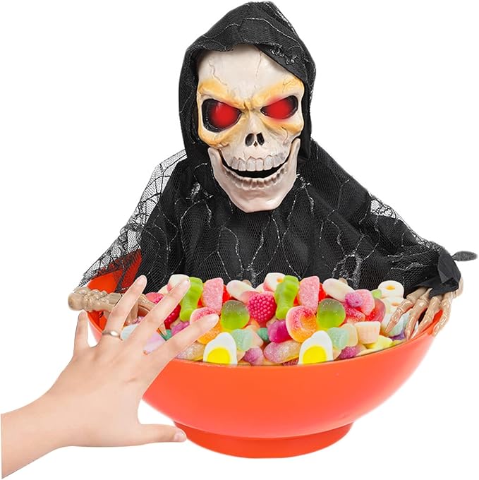 Plato de dulces animado con sensor