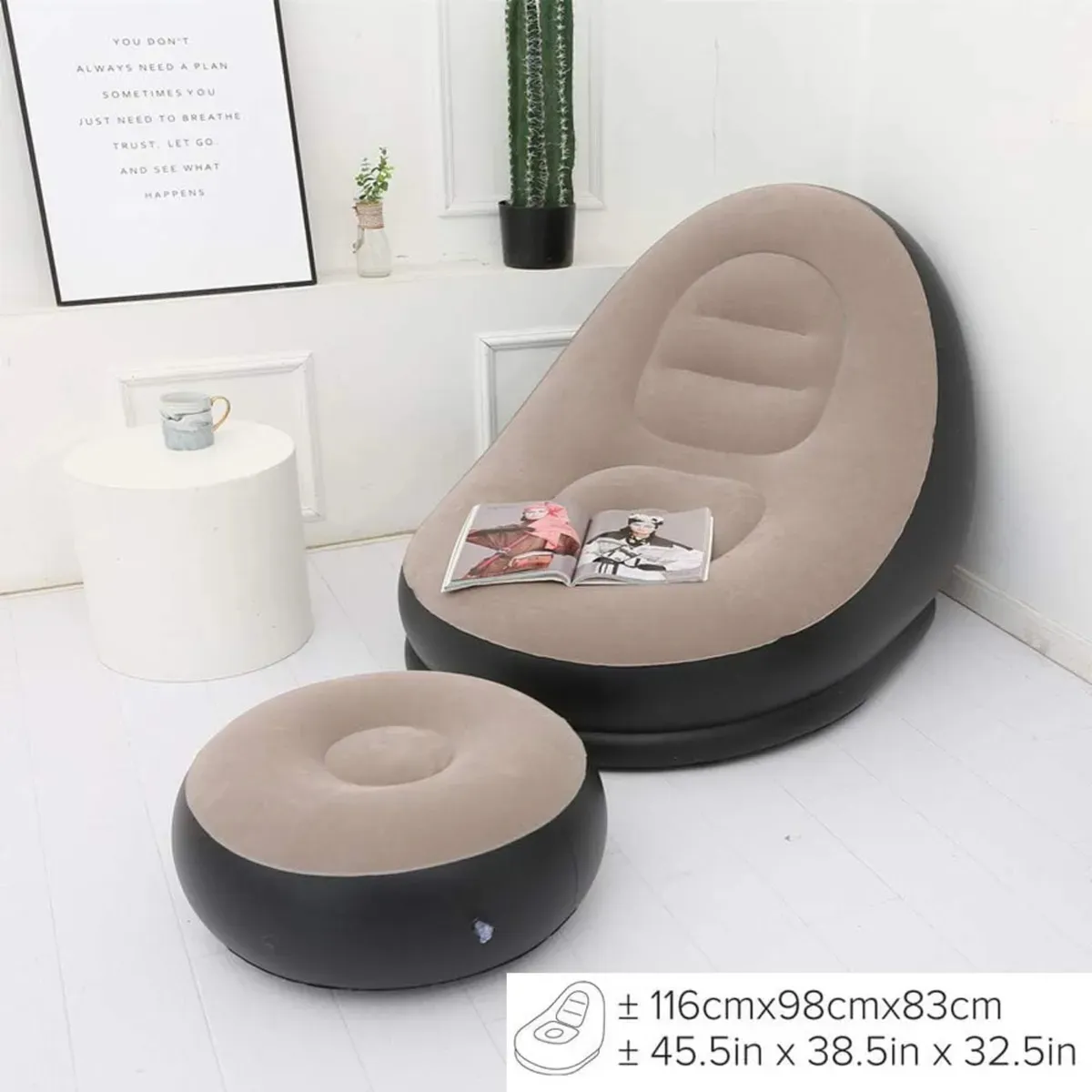 Miniatura 3 de SILLON PUF RECLINABLE
