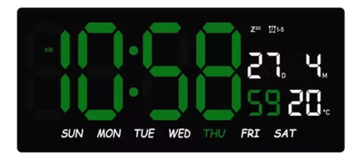 Miniatura 2 de RELOJ CALENDARIO PARA PARED