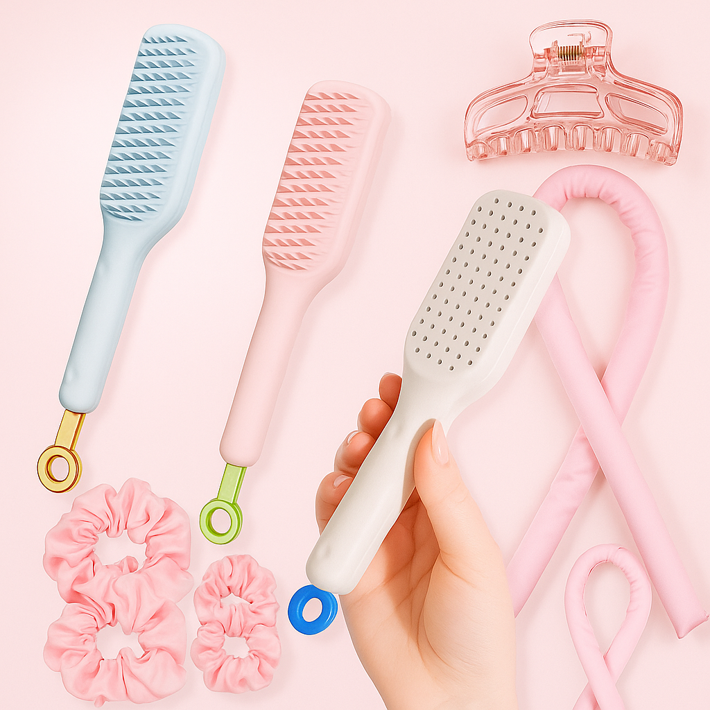 COMBO RIZADOR DE CABELLO SIN CALOR