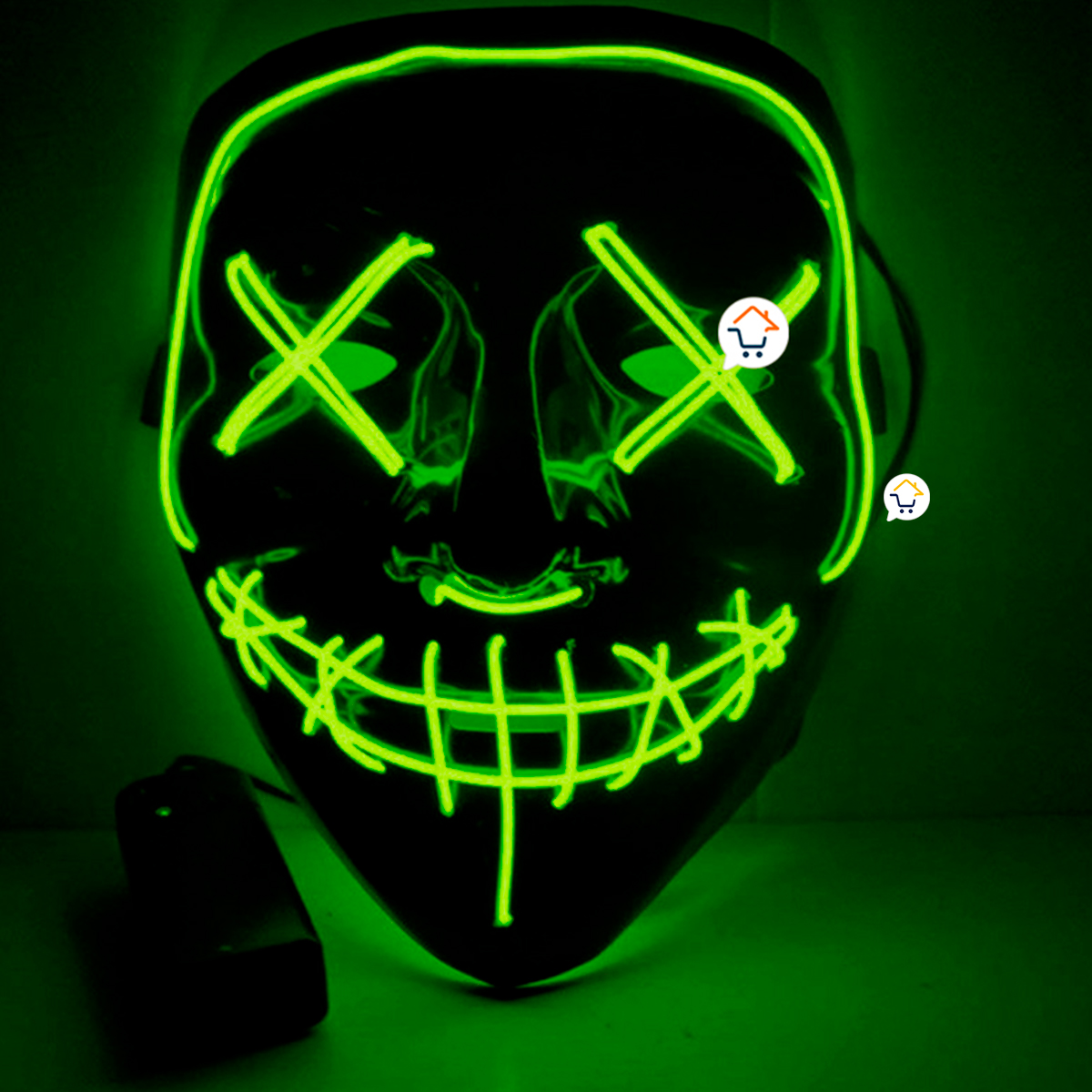 Miniatura 2 de Mascara La Purga + Cuchillo OF087-618