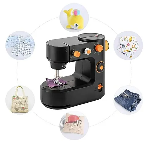 Máquina Coser Mini Portátil Domestica