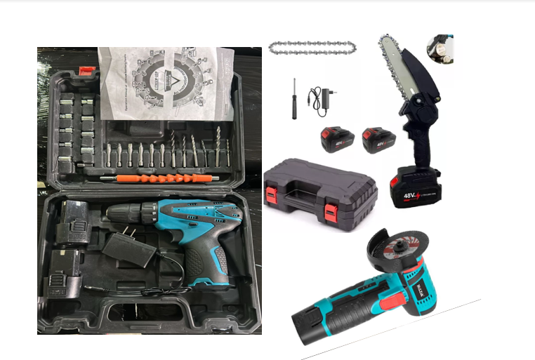 Combo Taladro+Pulidora+Mini Sierra