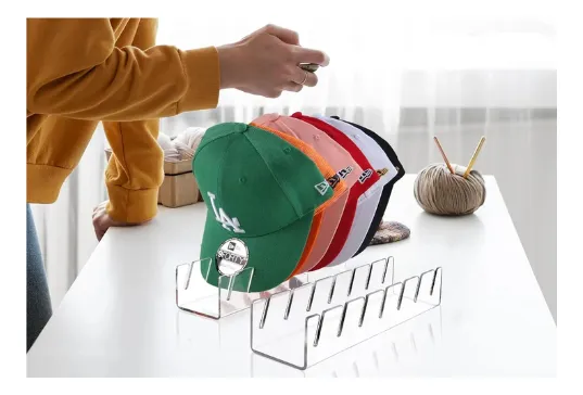 Miniatura 3 de Organizador De Gorras En Acrílico 7 Pues