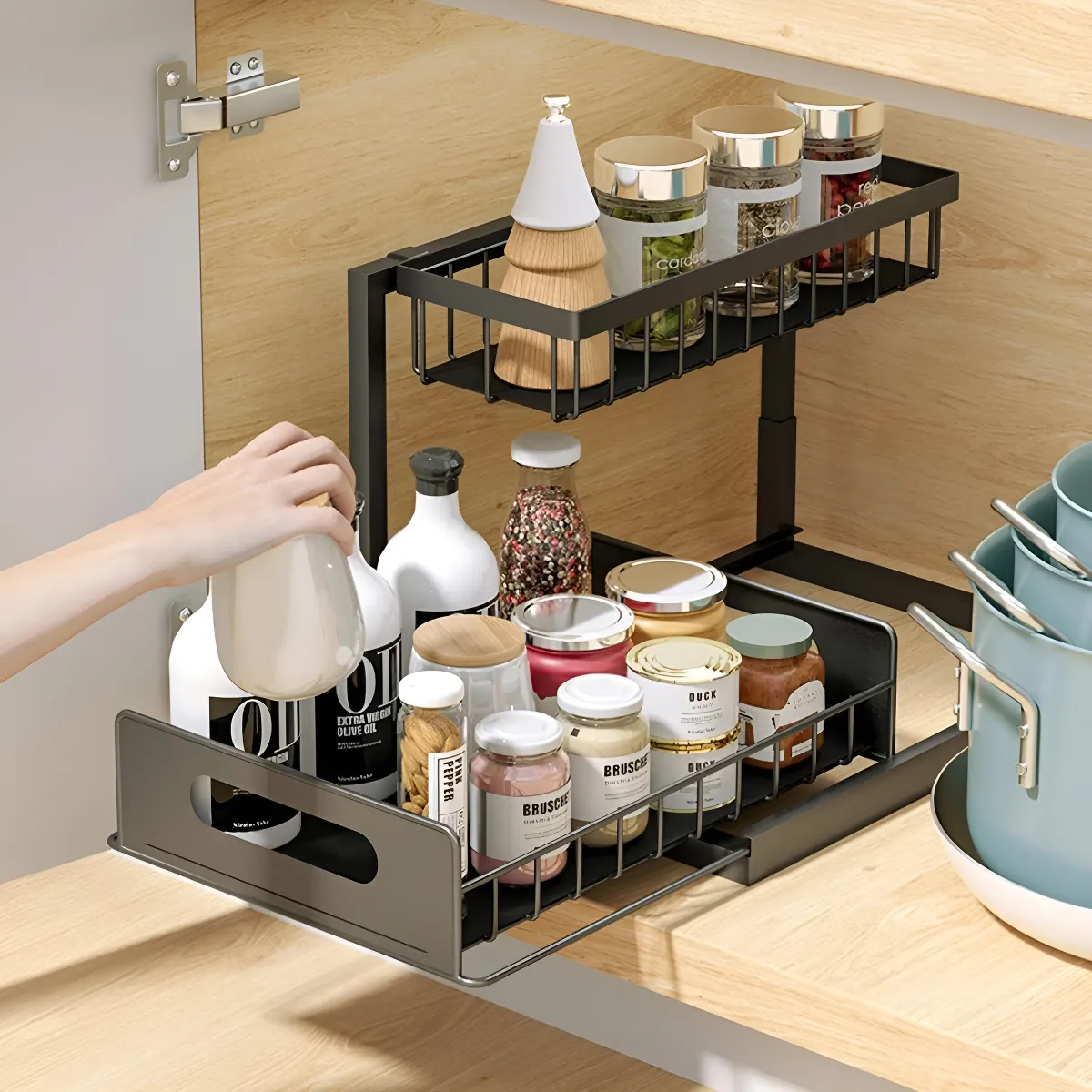 ORGANIZADOR DE COCINA CON RUEDAS