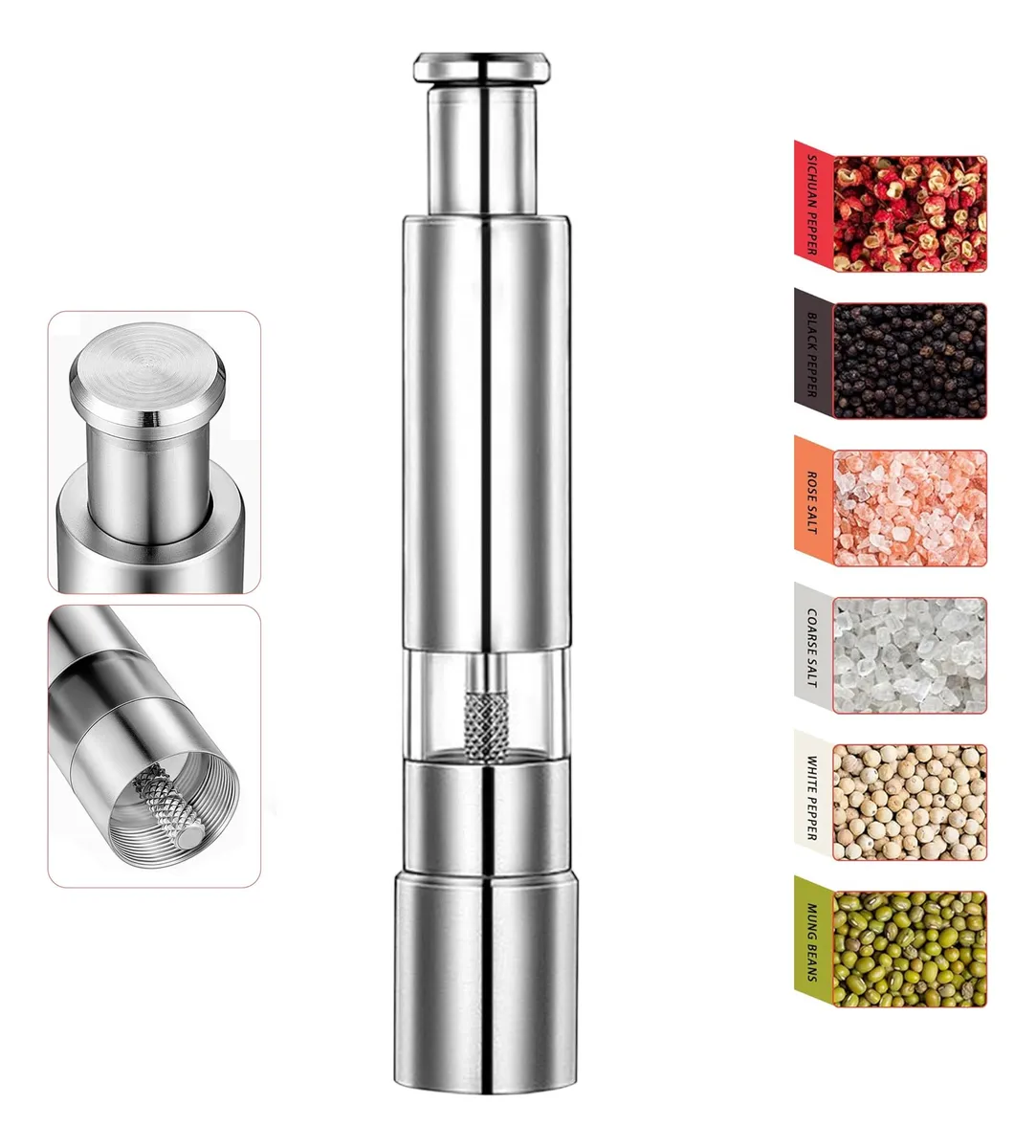 MINI TRITURADOR DE SAL Y PIMIENTA V196