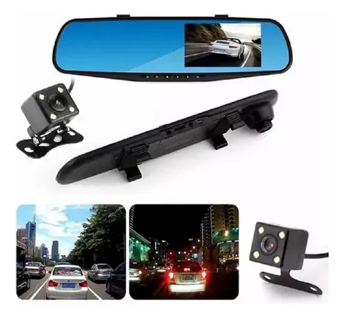 Espejo Retrovisor Camara Dvr Hd Delanter
