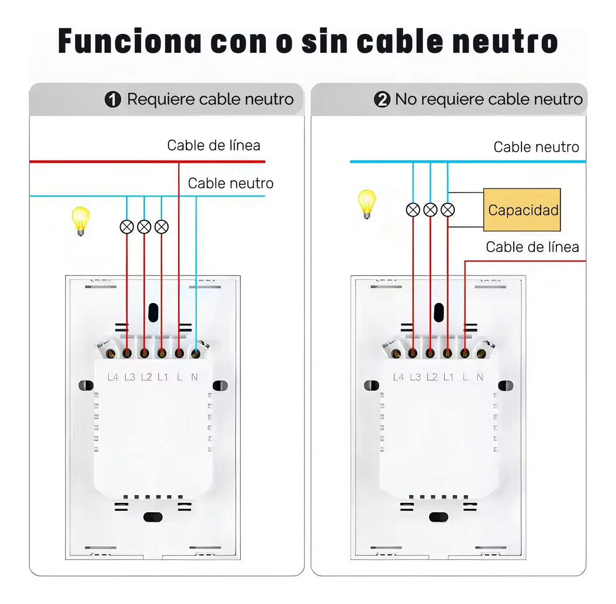 Miniatura 2 de INTERRUPTOR INTELIGENTE WIFI ALEXA 1 BOT