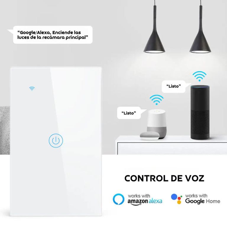 Miniatura 4 de INTERRUPTOR INTELIGENTE WIFI ALEXA 1 BOT