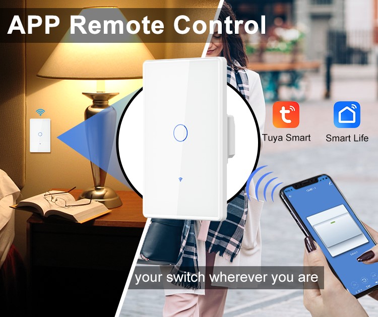 INTERRUPTOR INTELIGENTE WIFI ALEXA 3 BOT