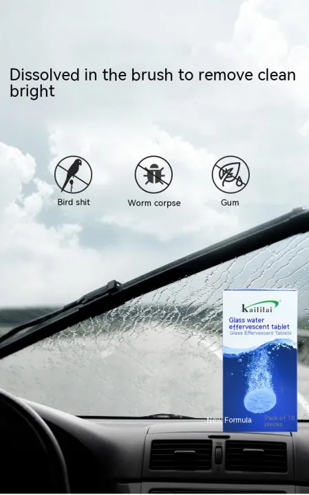 Miniatura 11 de PASTILLAS LIMPIA PARABRISAS EFERVECENTES