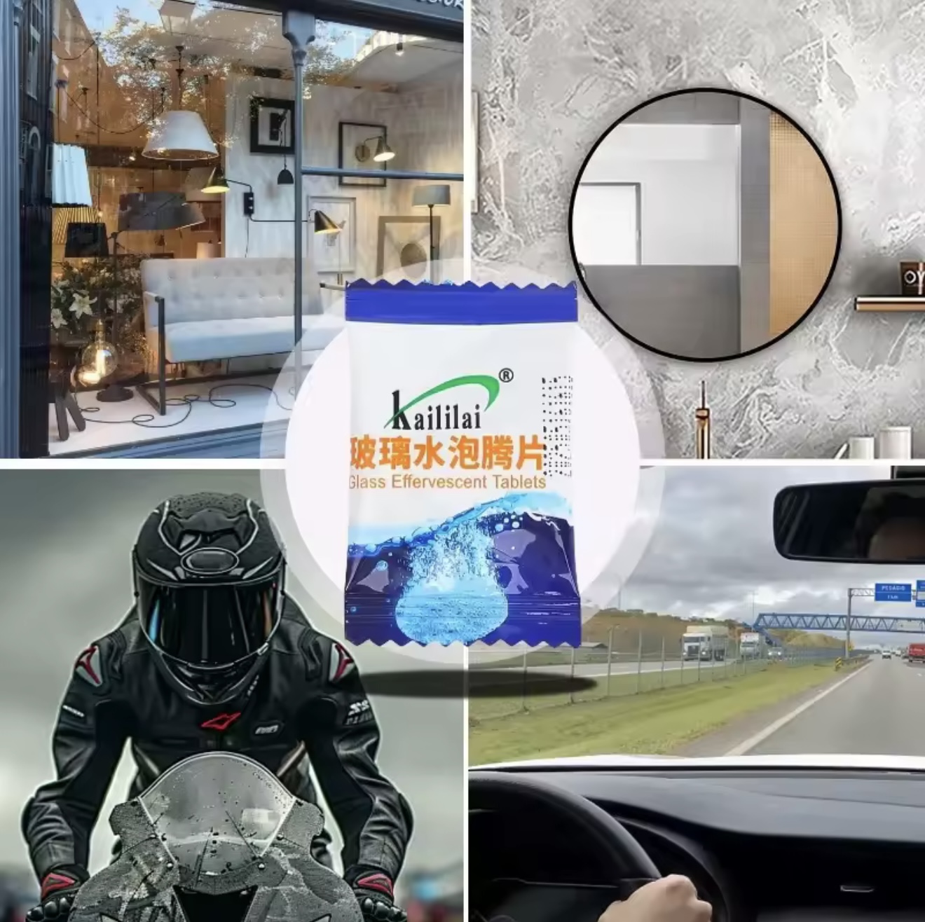 Miniatura 5 de PASTILLAS LIMPIA PARABRISAS EFERVECENTES