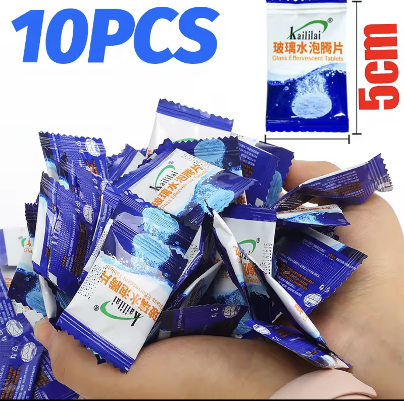 Miniatura 2 de PASTILLAS LIMPIA PARABRISAS EFERVECENTES