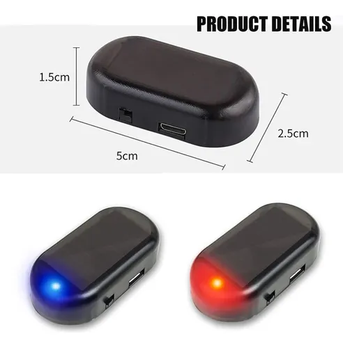 Miniatura 9 de LUZ LED SOLAR SEGURIDAD ANTIRROBO CARRO